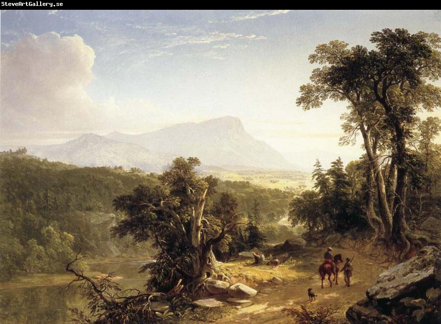 Asher Brown Durand Landscape composition in the catskills